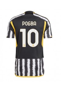 Juventus Paul Pogba #10 Jalkapallovaatteet Kotipaita 2023-24 Lyhythihainen